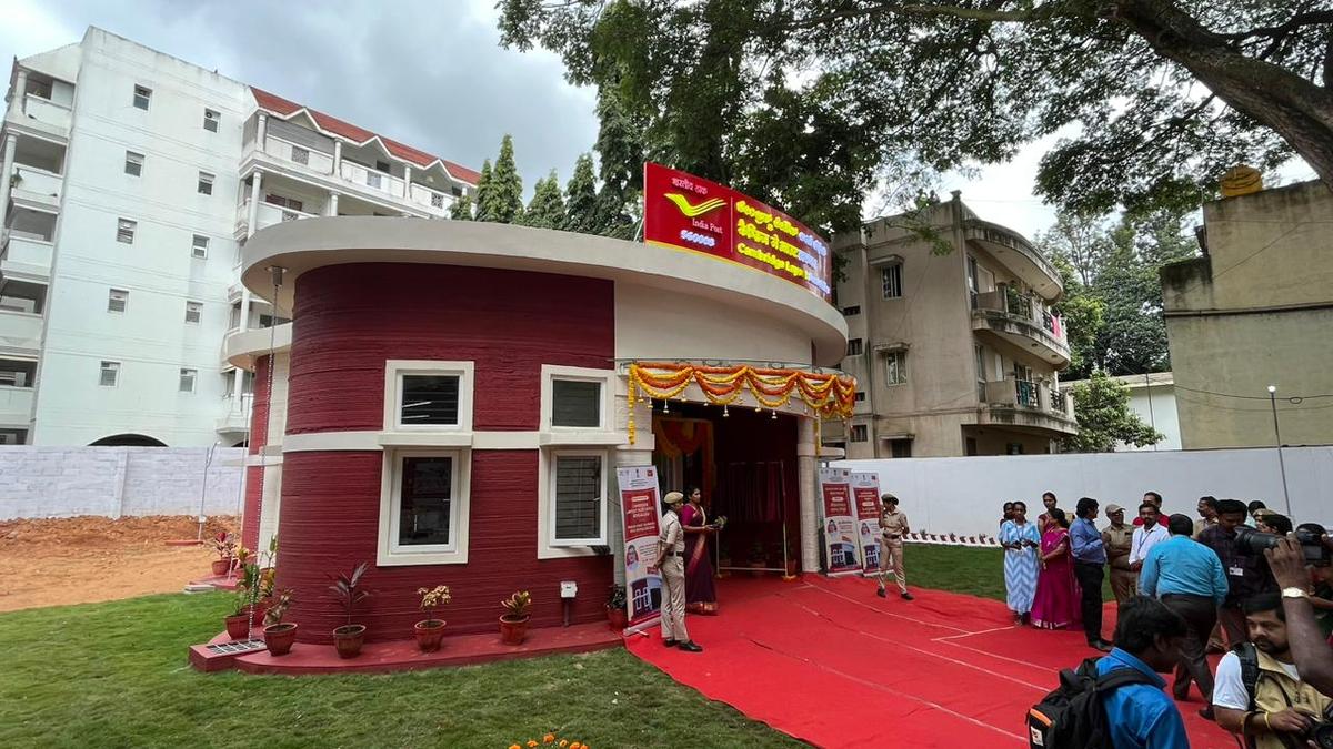 India’s first 3D printed post office is now open for business in